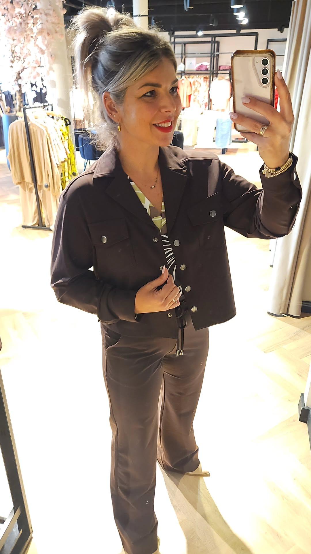 Mi Piaci Jacket Bonded Espresso
