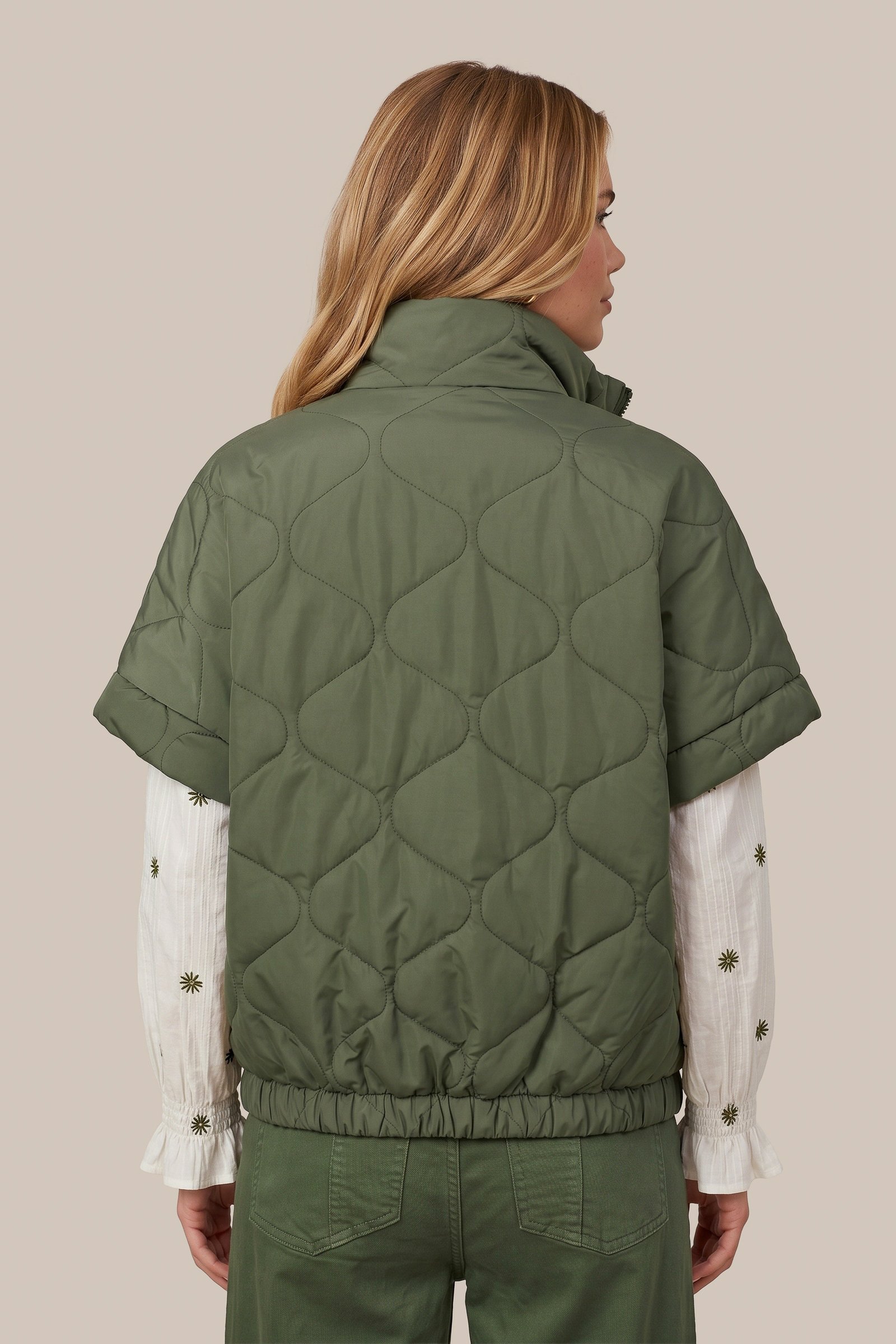 C&S Ondra Bodywarmer Groen - Afbeelding 2