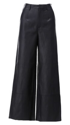 Kdesign D758 Leather look broek zwart