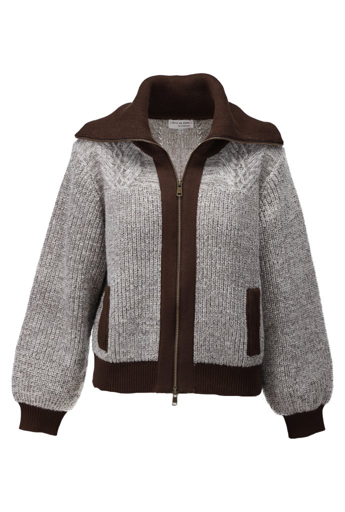 Kdesign D850 Vest met rits bruin
