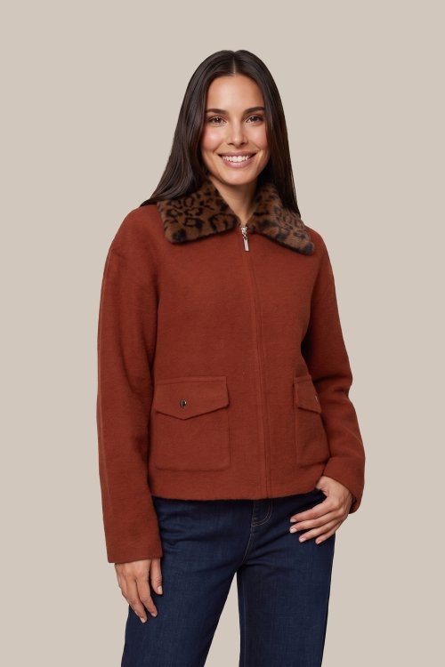 G-maxx Dallan Cardigan Henna - Afbeelding 2