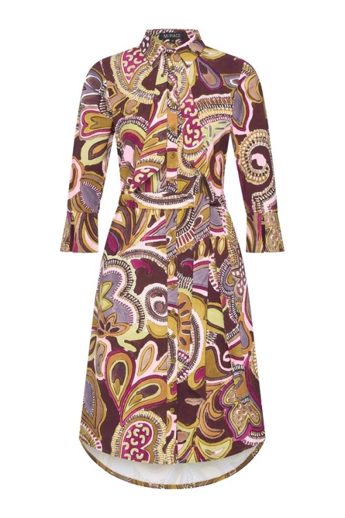 Mi Piaci Jurk Multicolor Paisley Print - Afbeelding 2