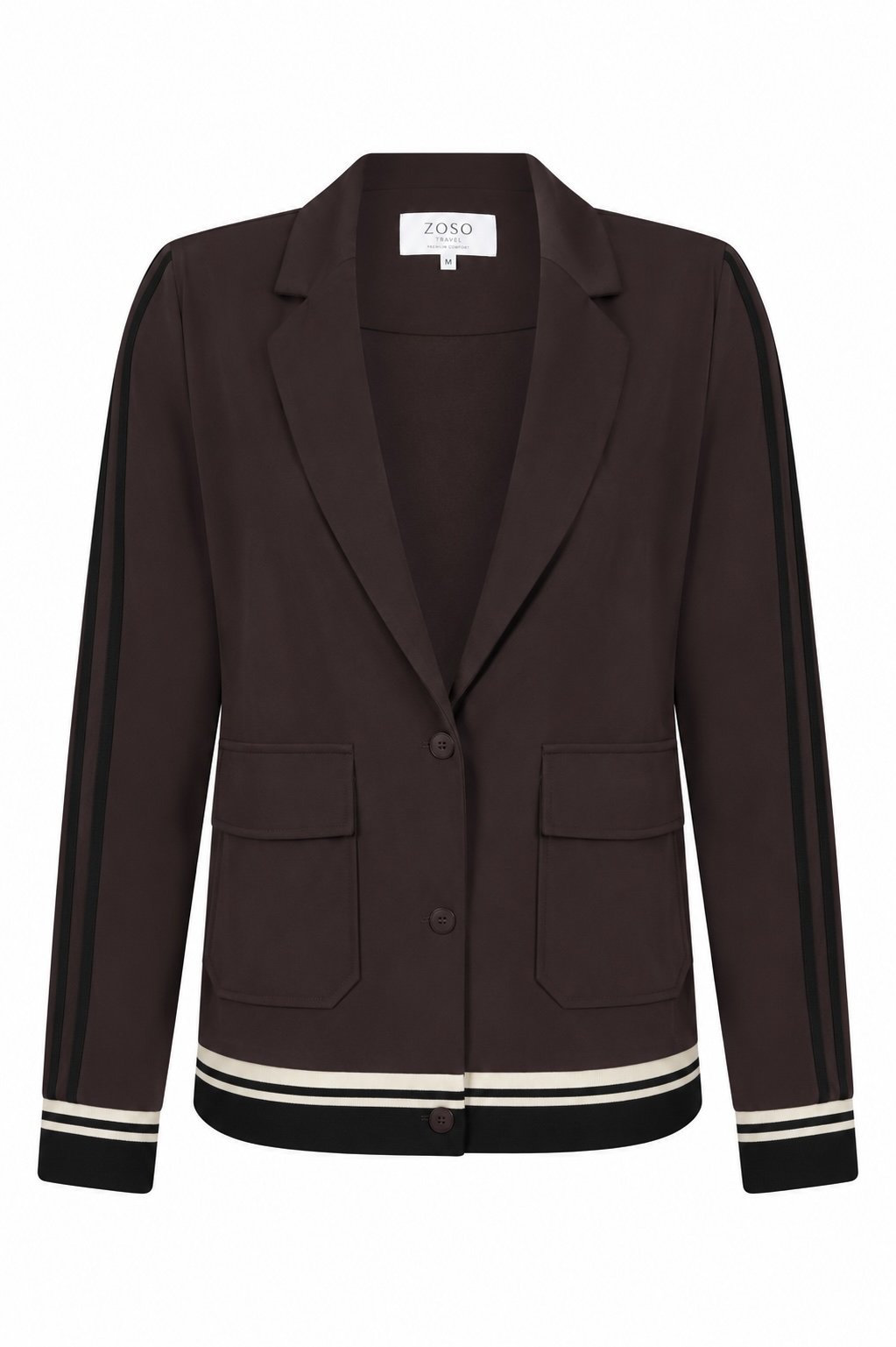 Zoso Arian Jacket espresso 264 - Afbeelding 3