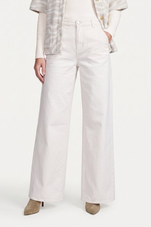 Gmaxx Unia Jeans Wool Wit - Afbeelding 2