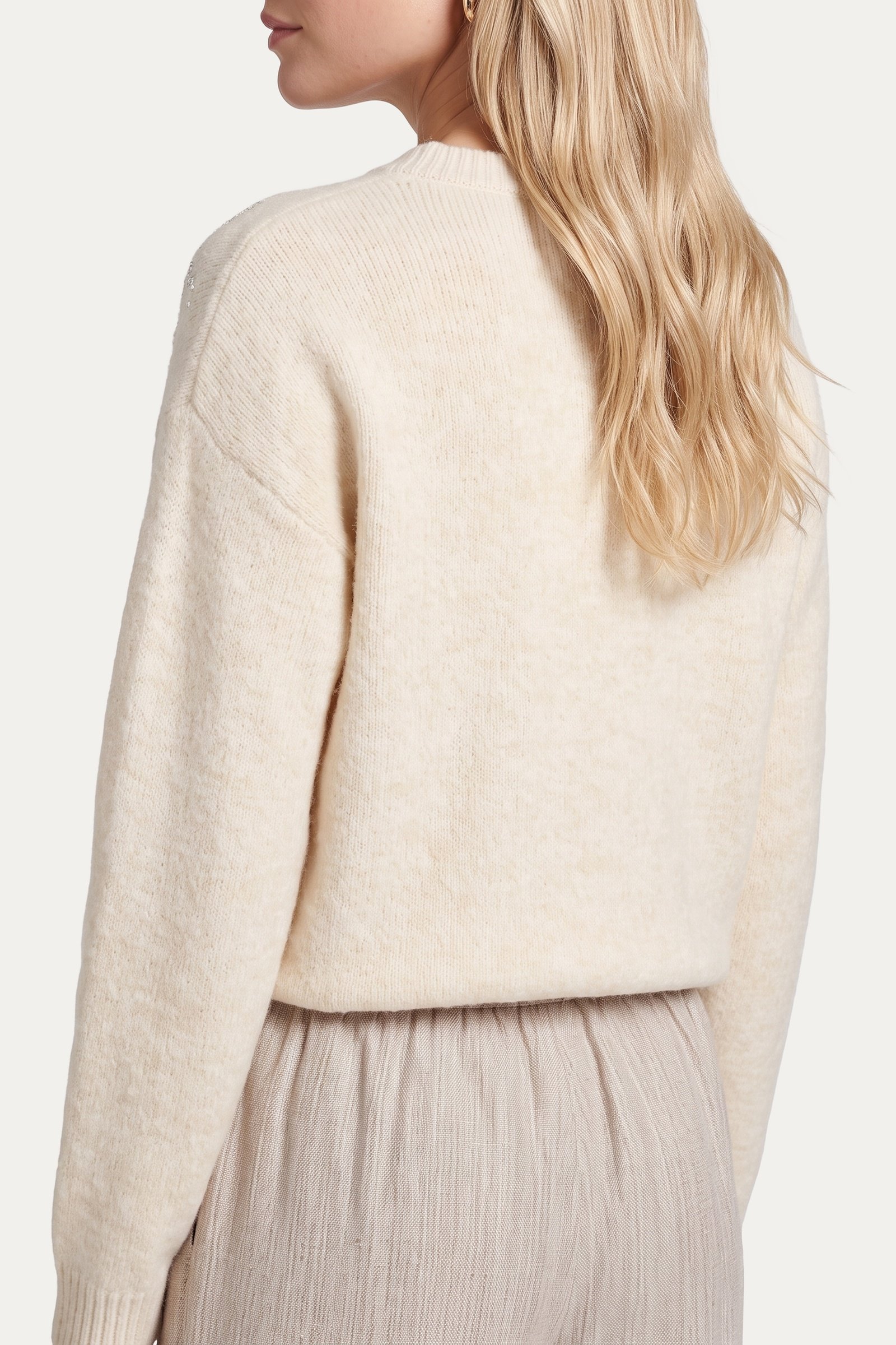 C&S Keisie trui sand - Afbeelding 3