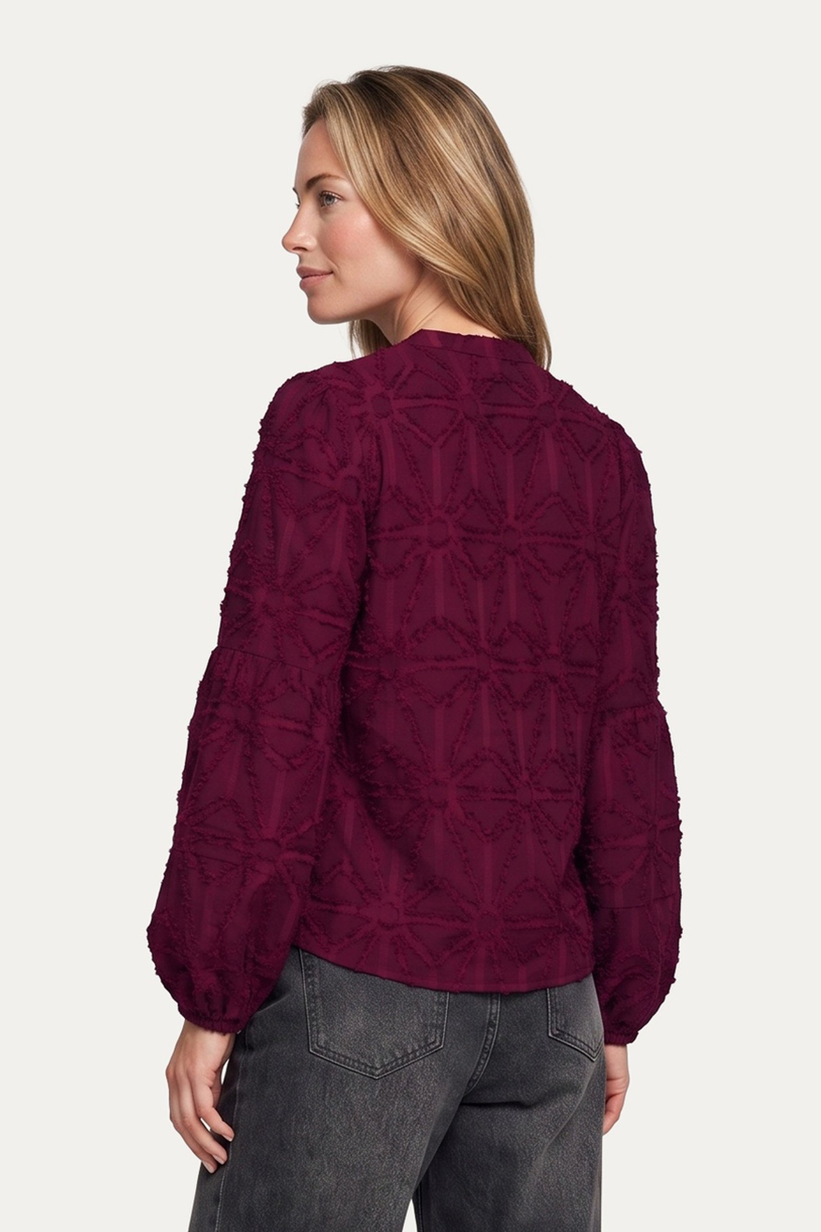 Gmaxx Araminta Blouse Warm Aubergine - Afbeelding 3