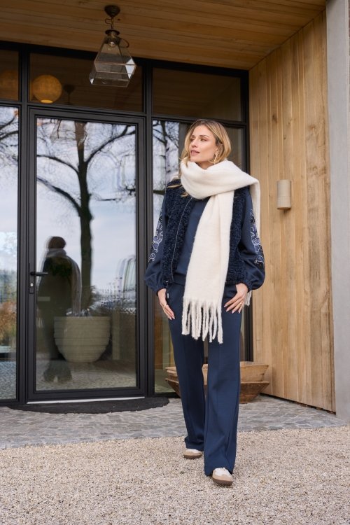 Gmaxx Cossima Broek Blauw - Afbeelding 3