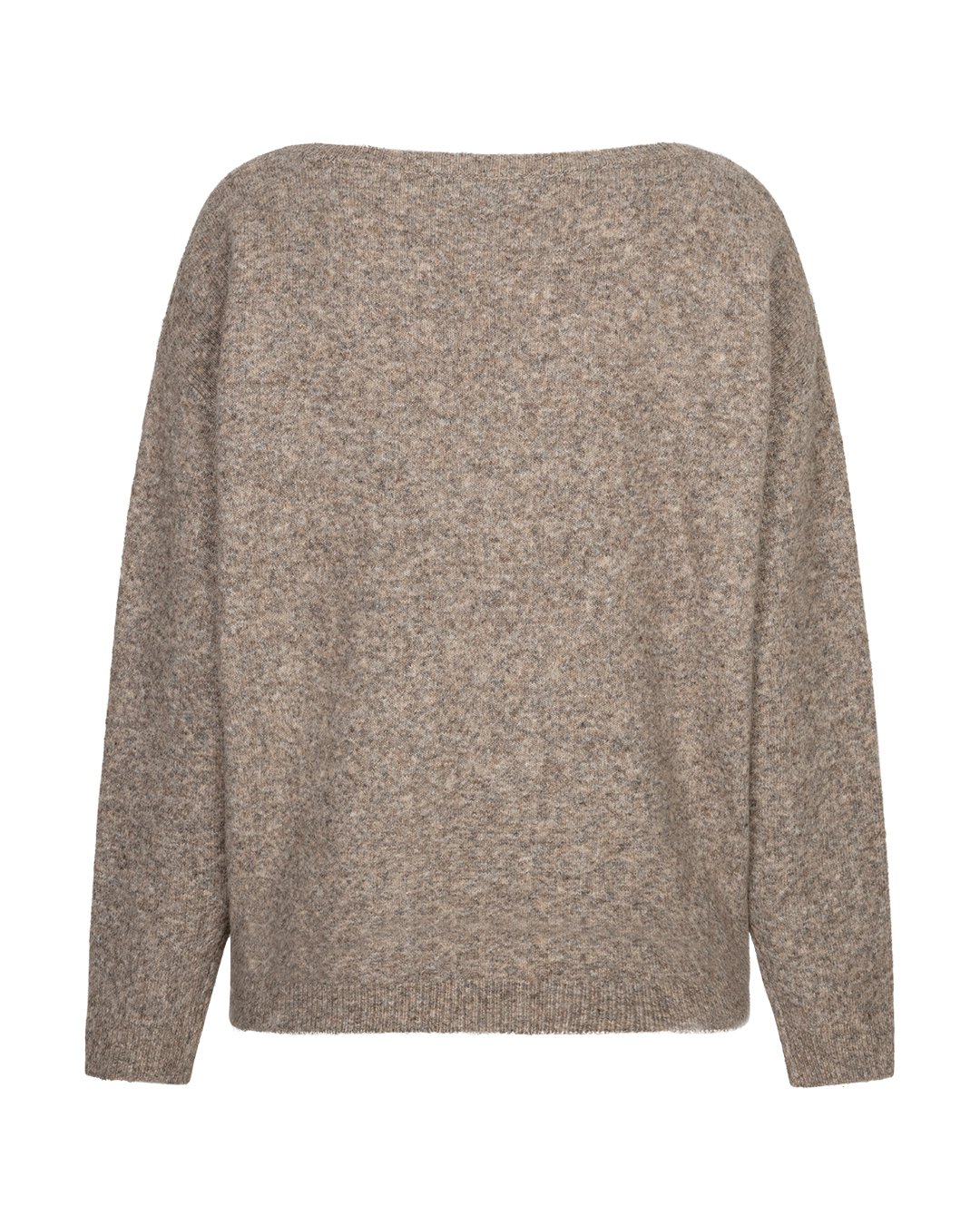 Red Button Sequin sweater clay - Afbeelding 2